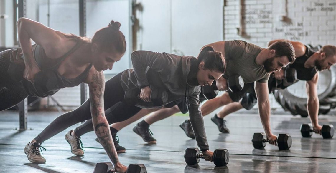 CROSSFIT групповое занятие