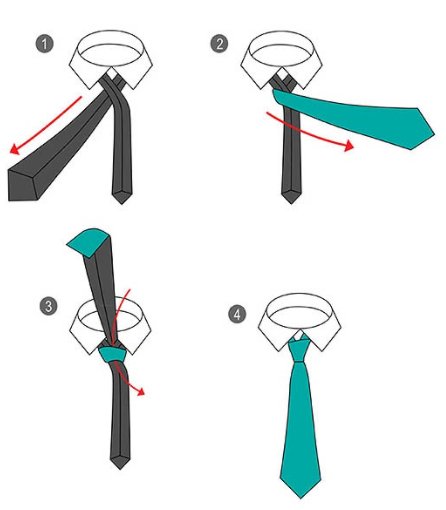 Как правильно завязывать галстук: гайд для новичков фото 4