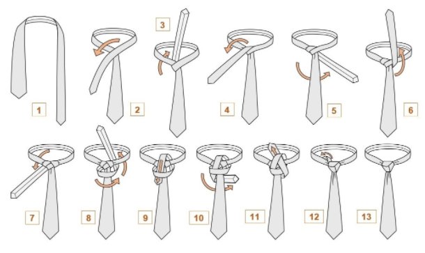 Как правильно завязывать галстук: гайд для новичков фото 14