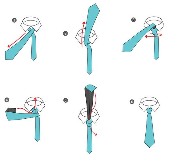 Как правильно завязывать галстук: гайд для новичков фото 7