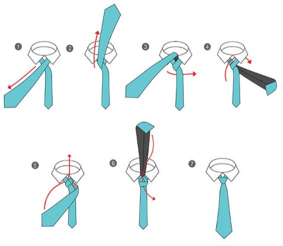 Как правильно завязывать галстук: гайд для новичков фото 6
